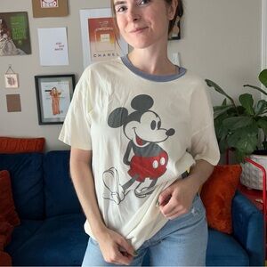 Oversized Mickey Mouse Disney T-Shirt